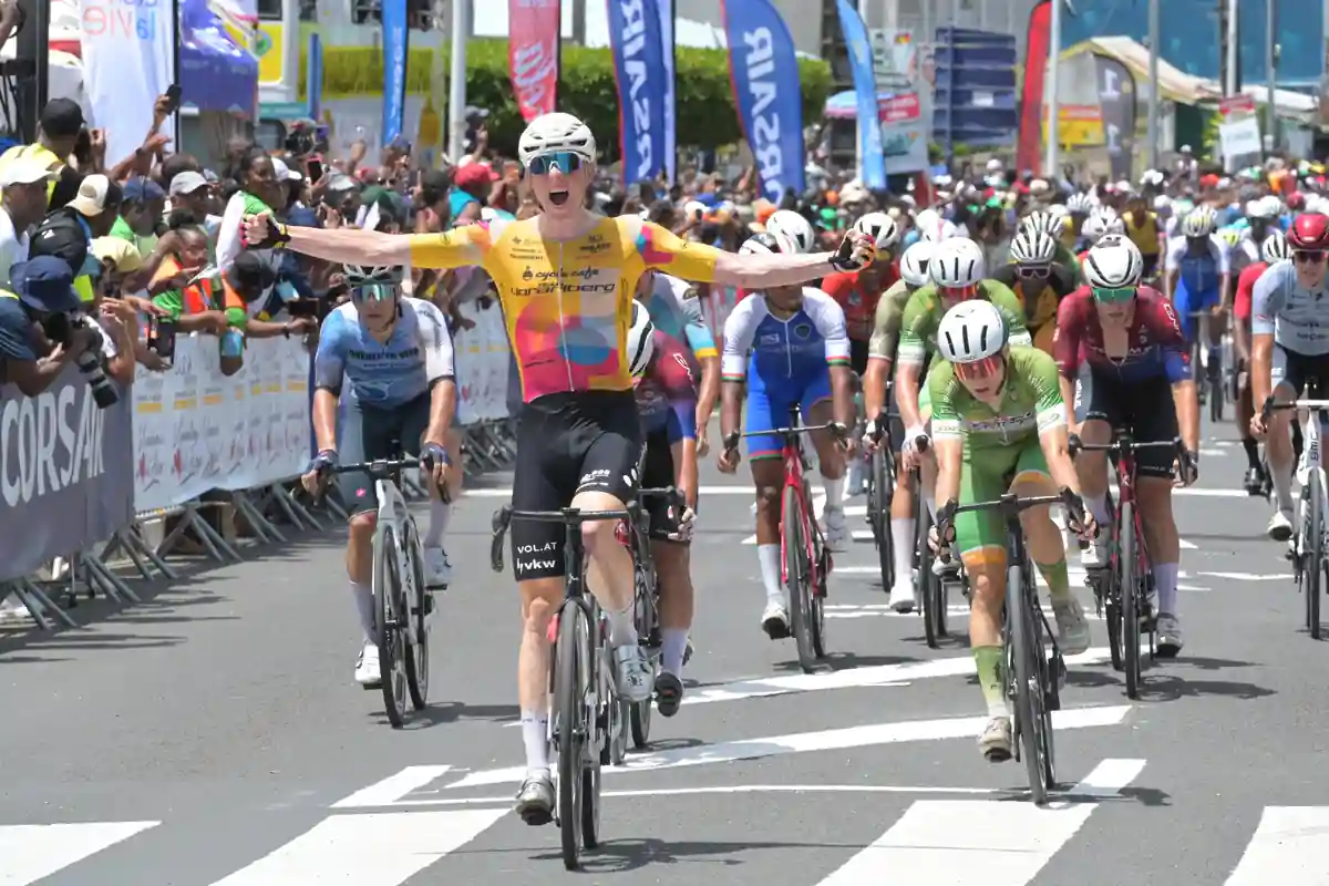 Arrivée de l'étape 7 aux Abymes, Tour de Guadeloupe 2026